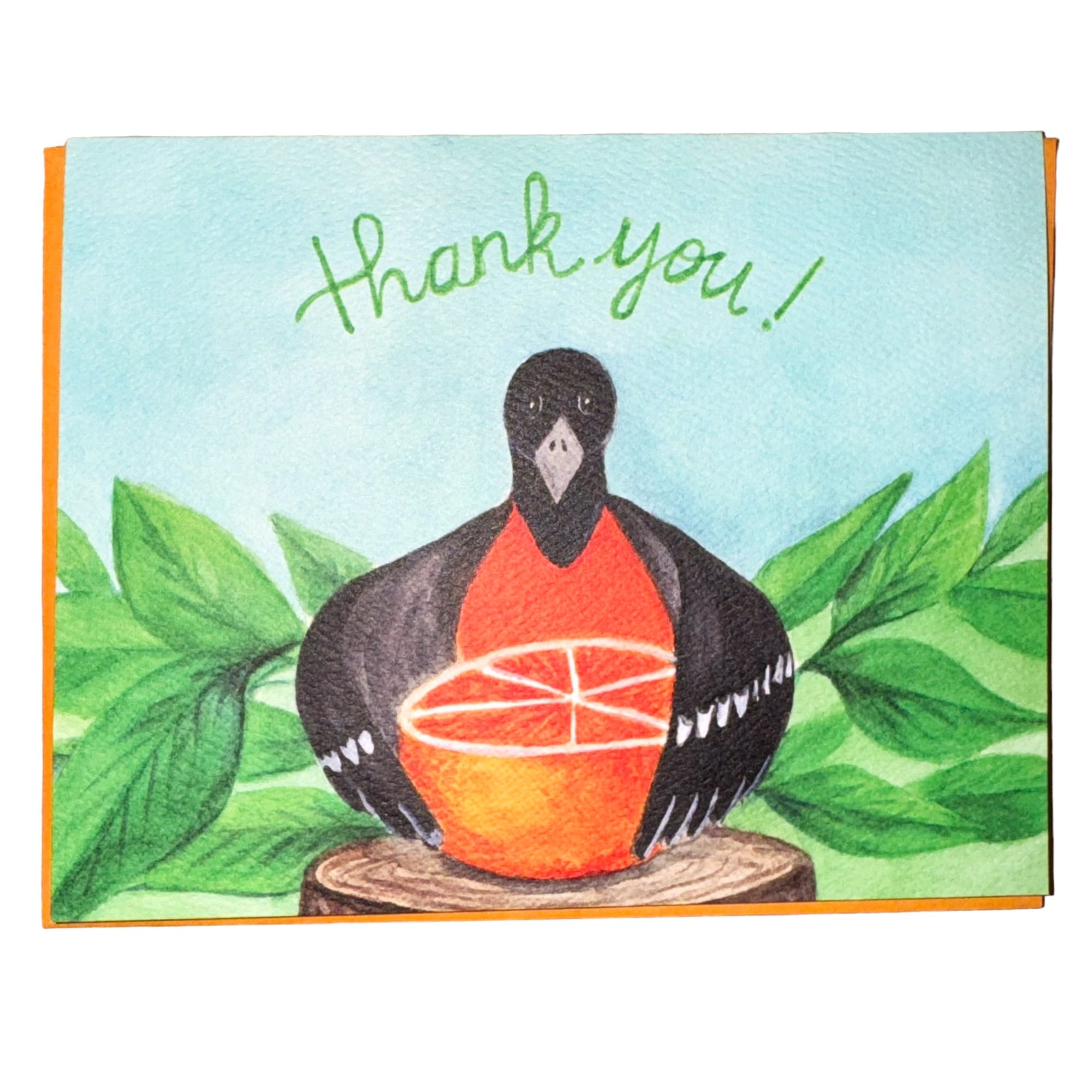 Card - Oriole Thank You - Gift & Gather