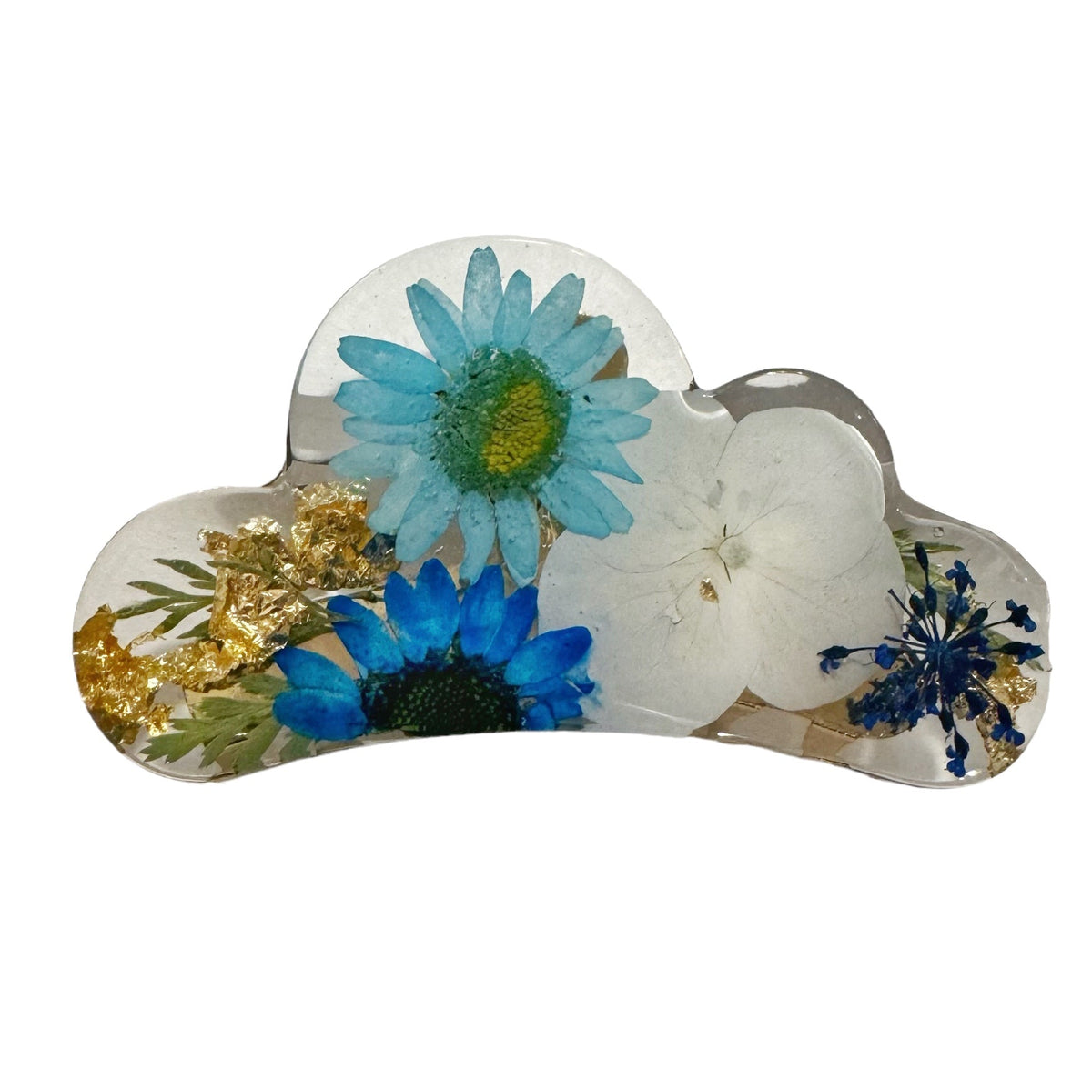 Dried Flower Resin Hair Clips - Gift & Gather