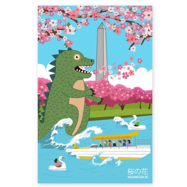 Poster - Green Monster At Potomac River - Gift & Gather