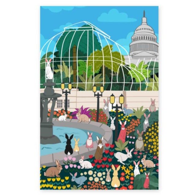 Poster - Hopping Around DC - Gift & Gather