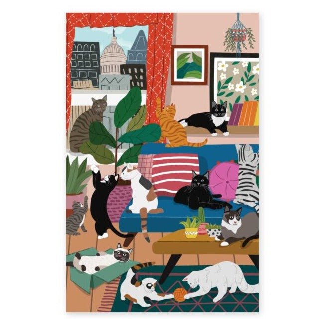 Poster - House Of Kitties At The Capitol - Gift & Gather