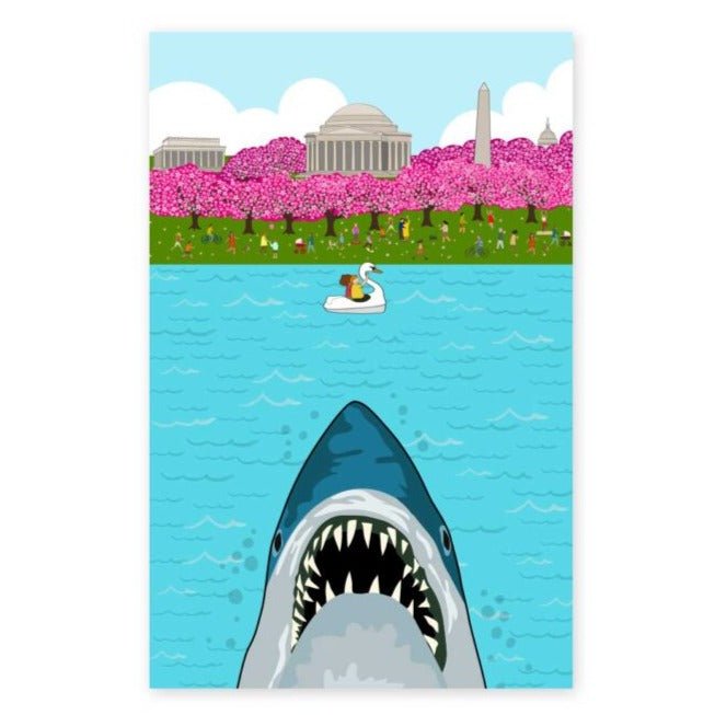 Poster - Jaws At Potomac River - Gift & Gather