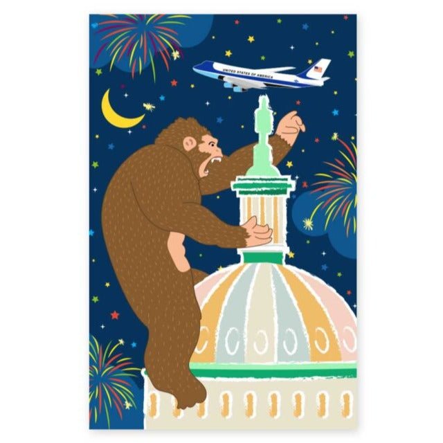 Poster - King Kong At The Capitol - Gift & Gather