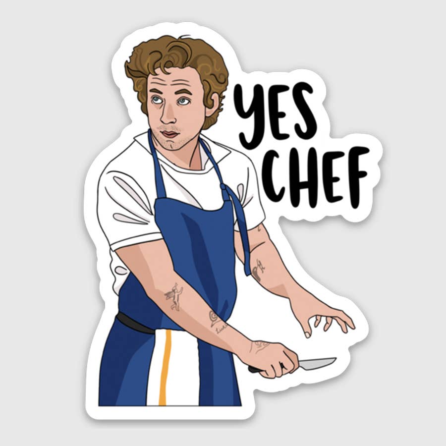 Sticker - Yes Chef - Gift & Gather