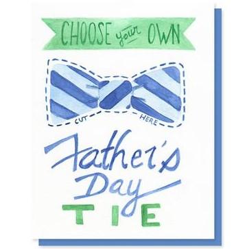 Card - Father's day TIE - Gift & Gather