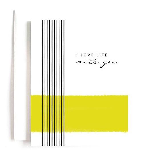 Card - Love Life With You - Gift & Gather