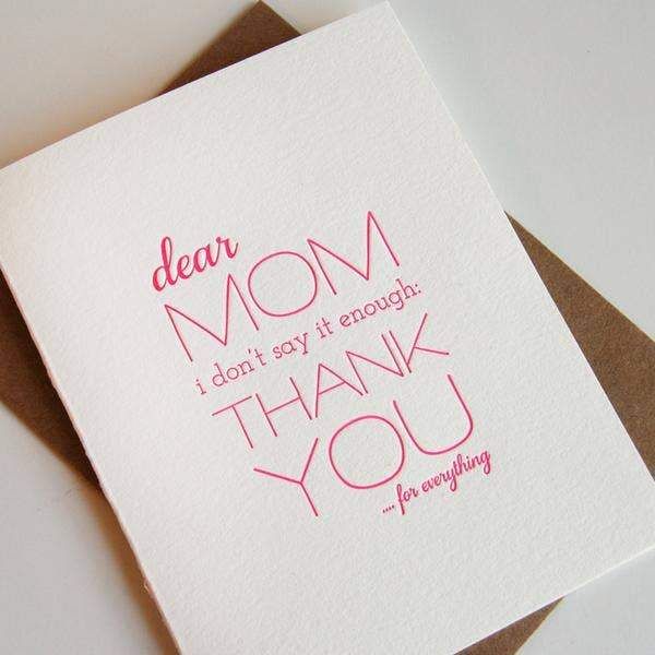 Card - Mom Thanks - Gift & Gather