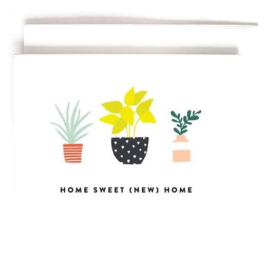 house plant gift card Card