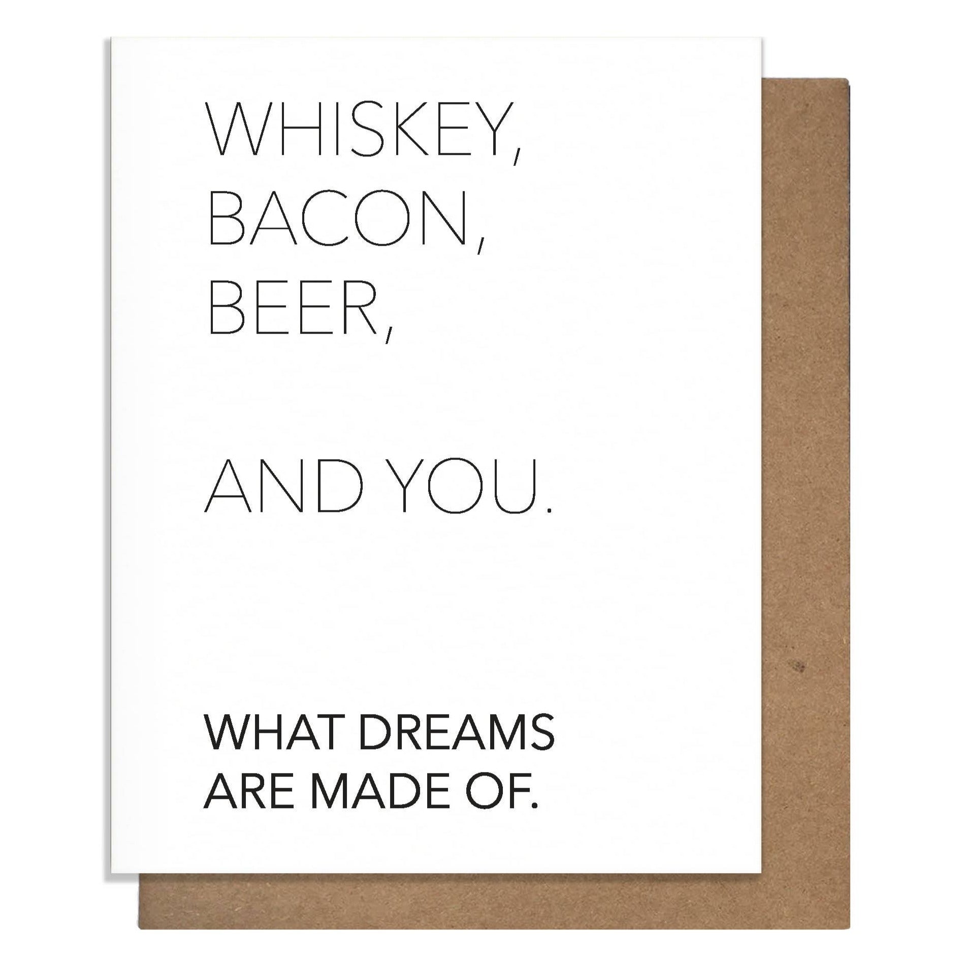 Card - Whiskey and You - Gift & Gather