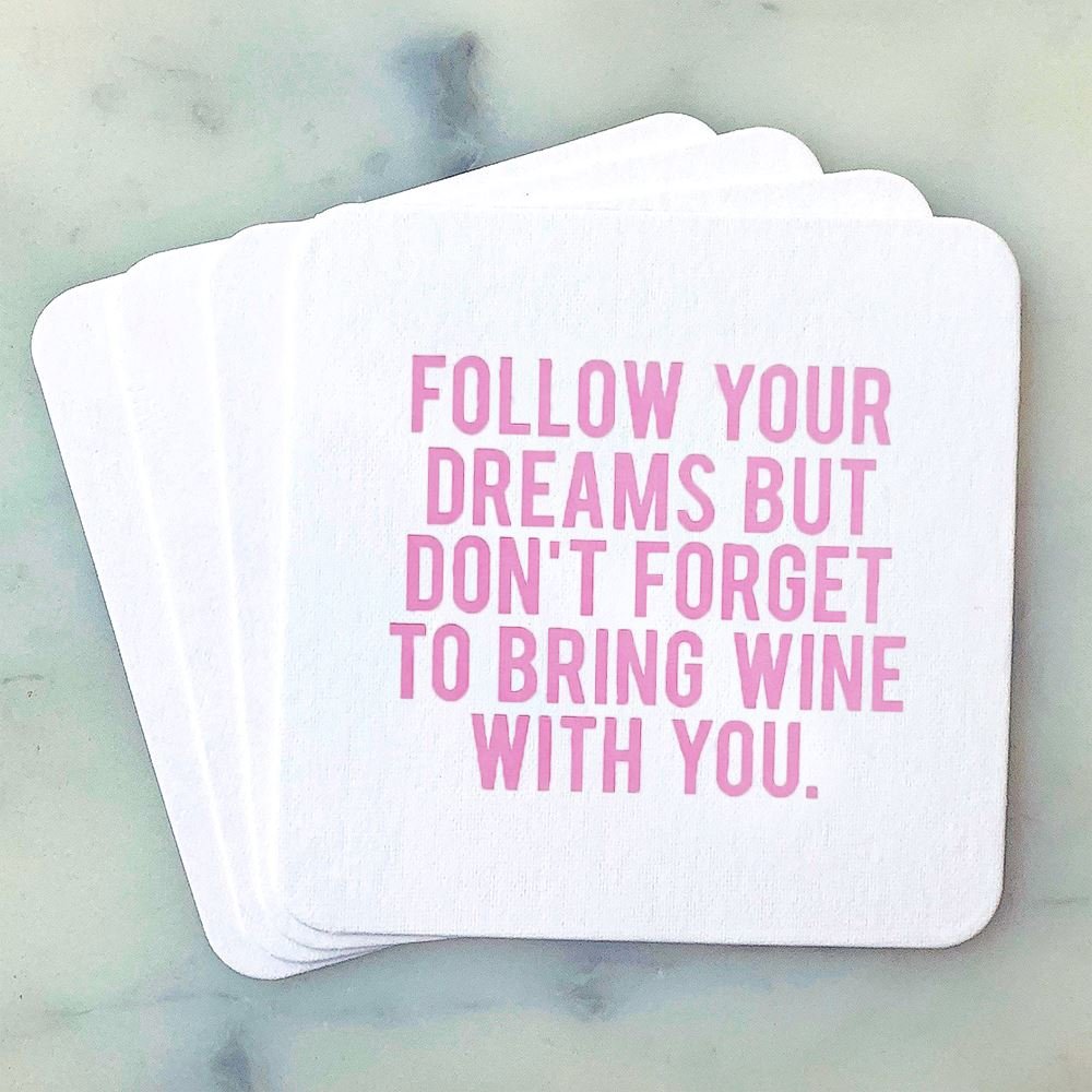 Coasters - Follow Your Dreams - Gift & Gather