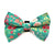 Dog Bow Tie - Green Floral - Gift & Gather