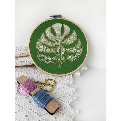Embroidery Kit - Monstera - Gift & Gather