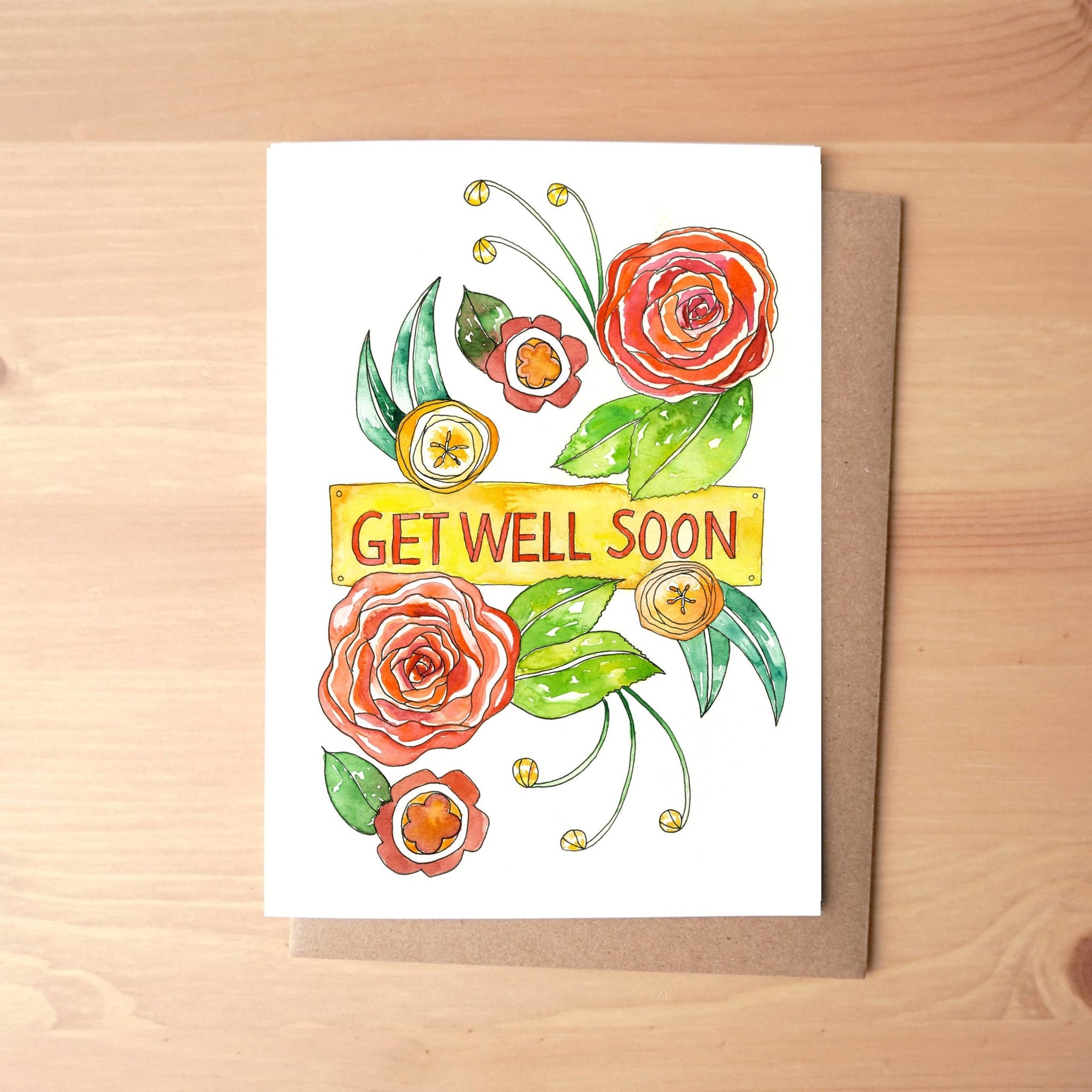 Greeting Cards - Get Well Soon Flowers - Gift & Gather