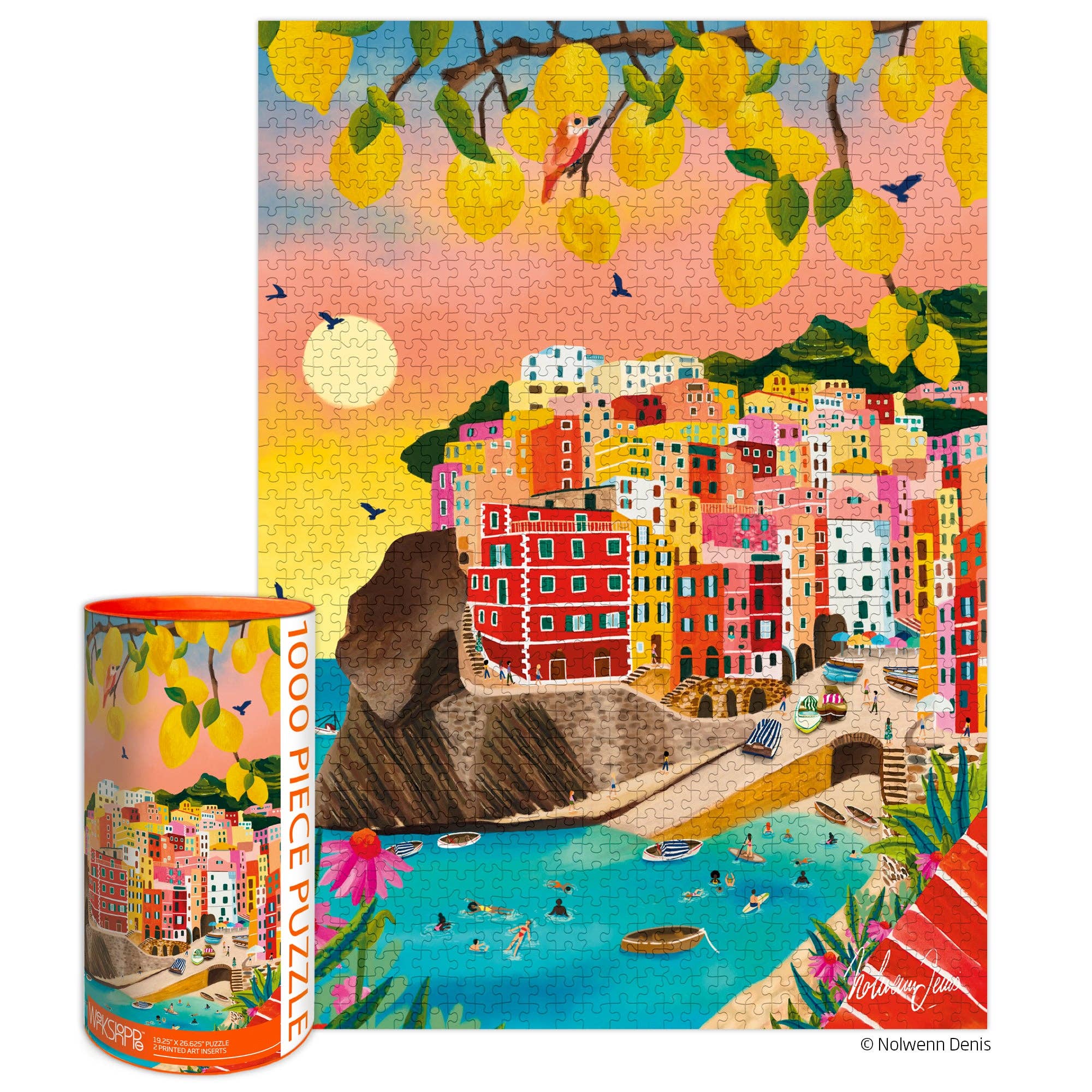 Jigsaw Puzzle - 1000 Piece - Cinque Terre - Gift & Gather