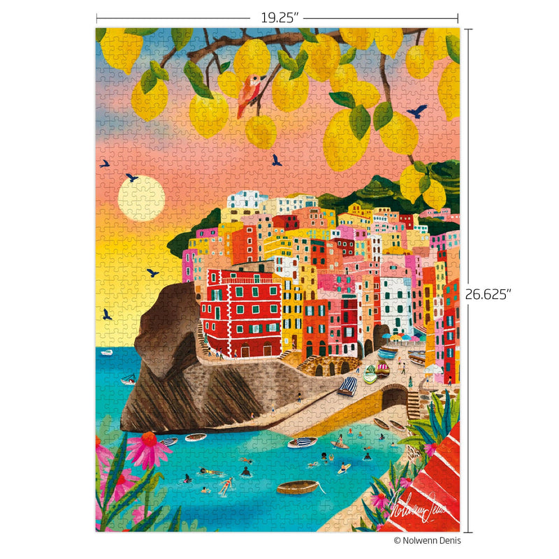 Jigsaw Puzzle - 1000 Piece - Cinque Terre - Gift & Gather