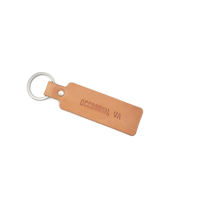 Keychain - Occoquan VA Leather - Gift & Gather