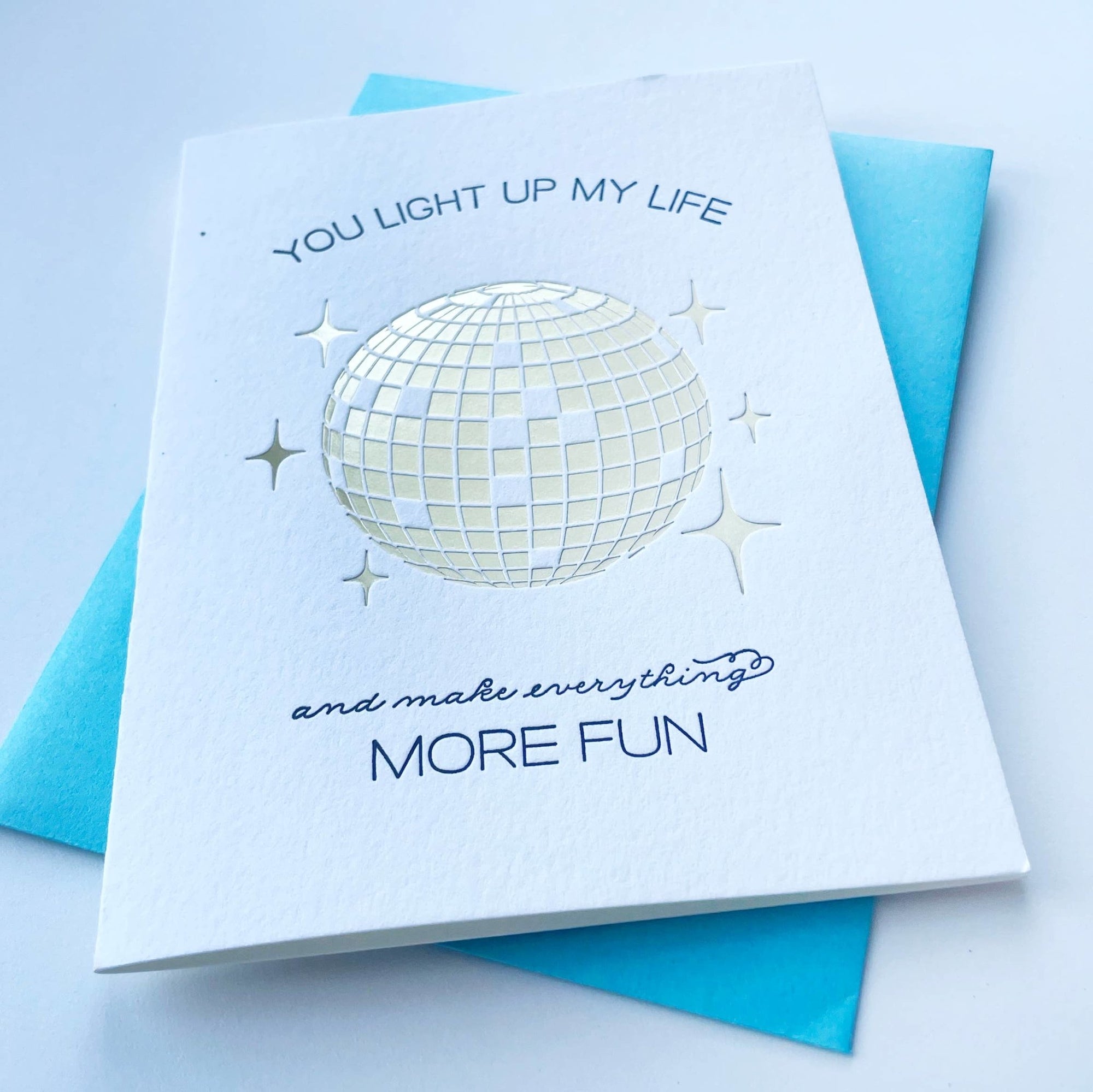 Love and Friendship Card - Light Up My Life - Gift & Gather