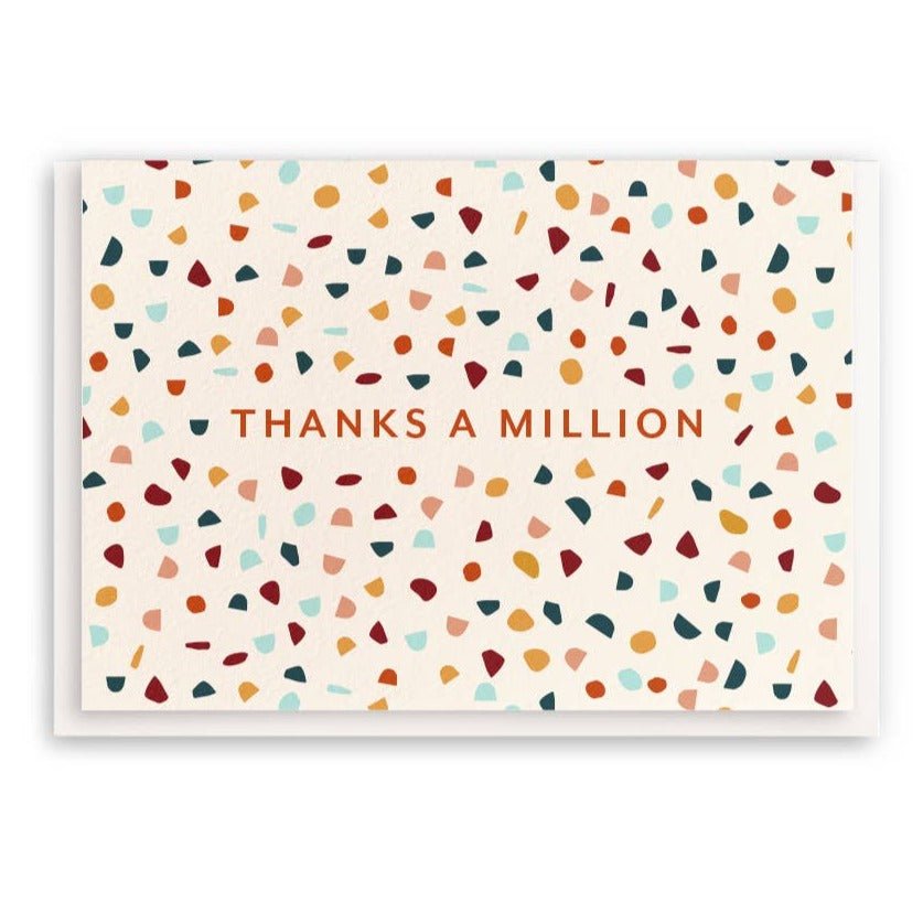 Mini Card - Thanks Million - Gift & Gather