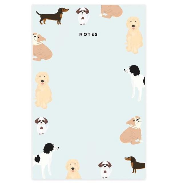 Notepad - Dog Notes Illustrated - Gift & Gather