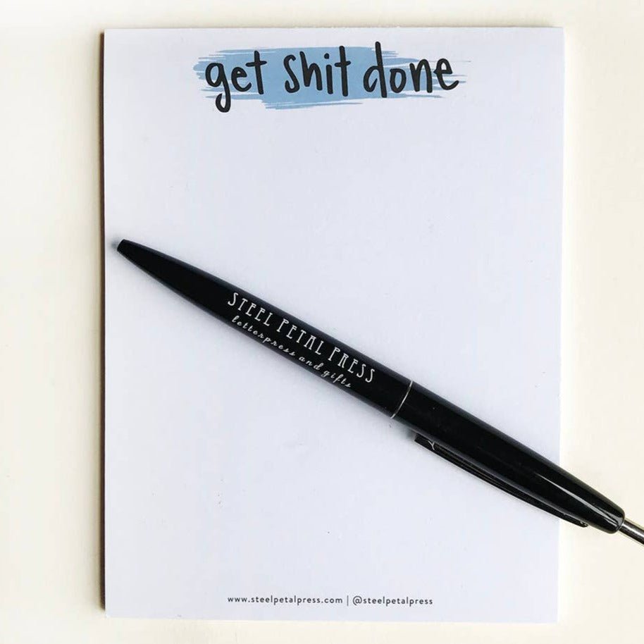 Notepad - Get Shit Done - Gift & Gather