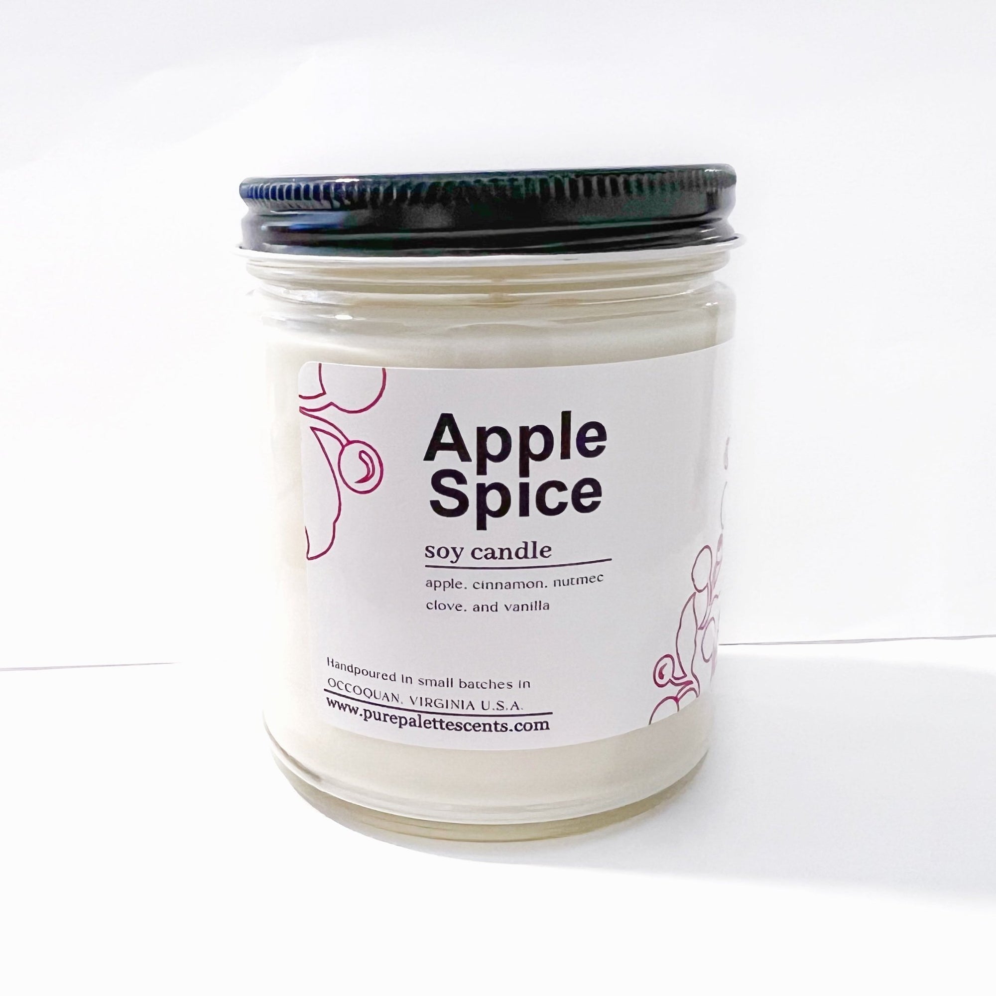 Soy Candle Jar - Apple Spice - Gift & Gather