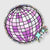 Sticker - Disco Ball Glitter - Gift & Gather