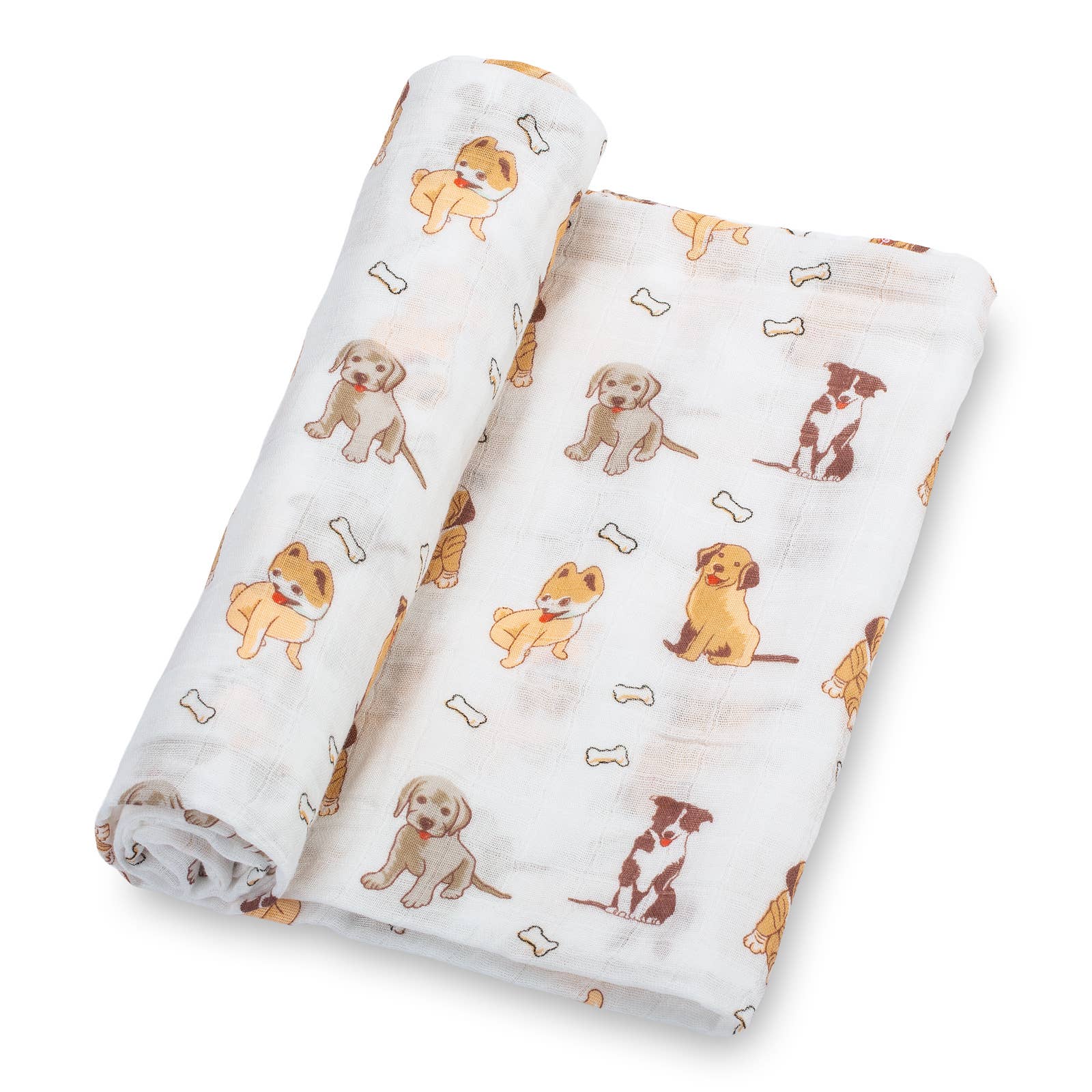 Woof Woof Baby Swaddle Blanket - Gift & Gather