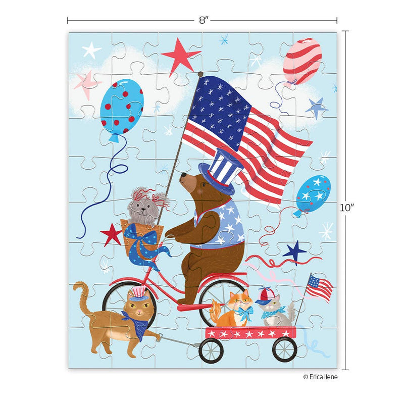 Jigsaw Puzzle - 48 Piece - Paws & Stripes