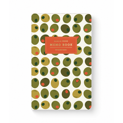 Pocket Notebooks - Olive/Checker