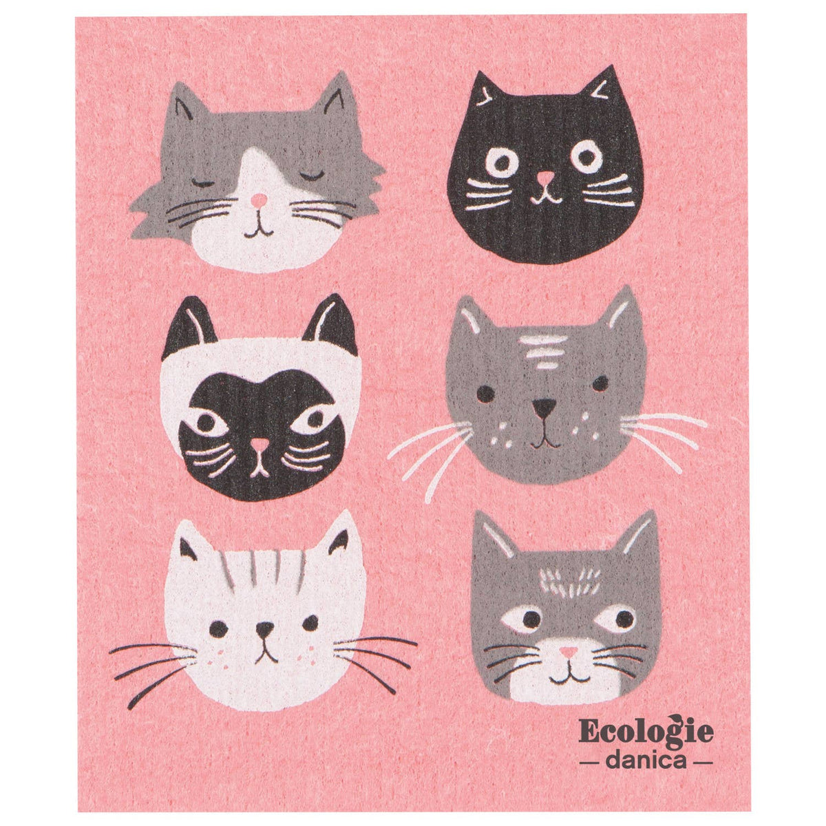 Swedish Dishcloth - Cats Meow