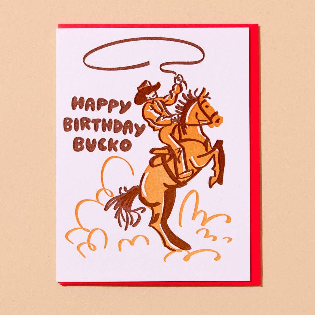 Card - Bday Bucko