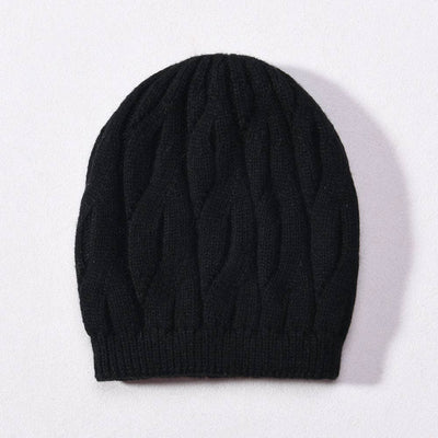Wool Cable Knit Hat / Fingerless Gloves *Sold separately: Hat / Green