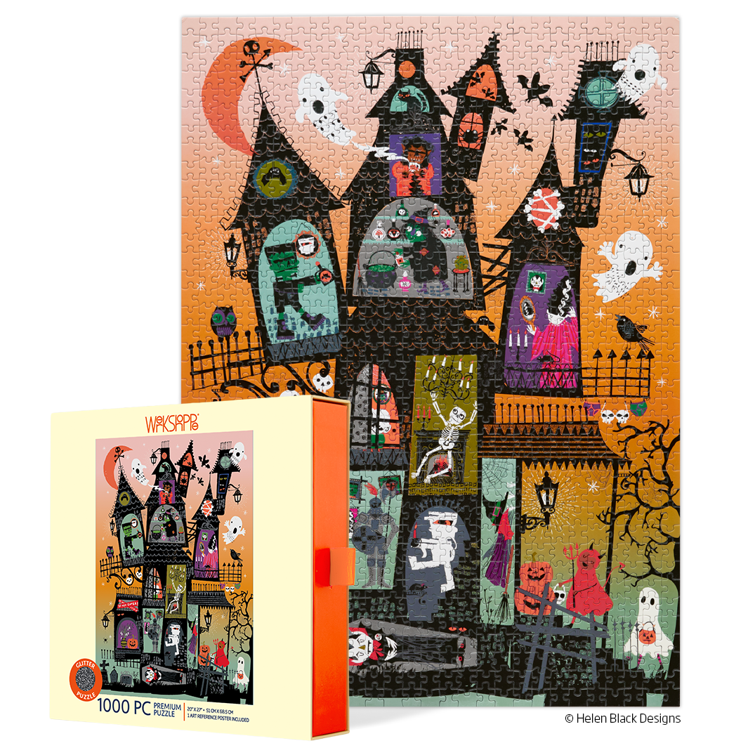 Jigsaw Puzzle - 1000 Piece - Haunted House