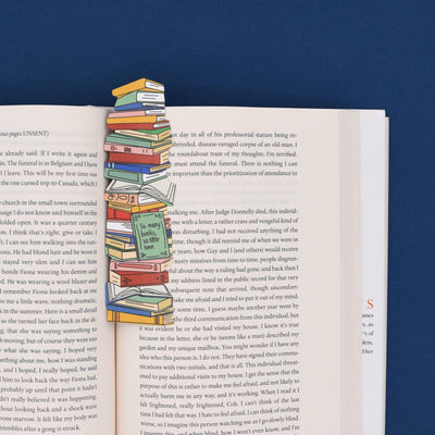Bookmark - Stack of Books