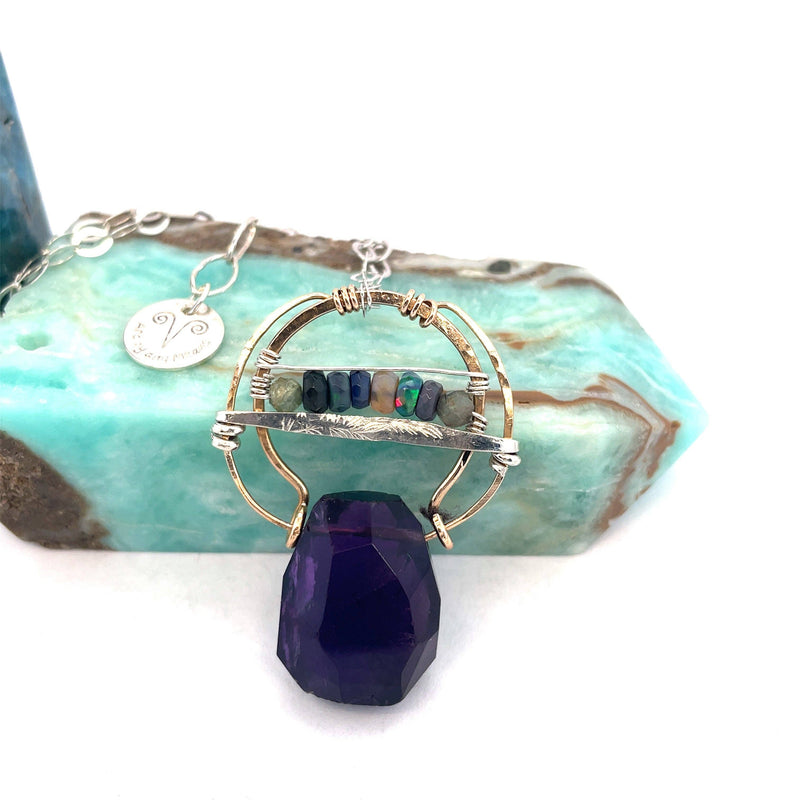 Necklace - Equator Amethyst
