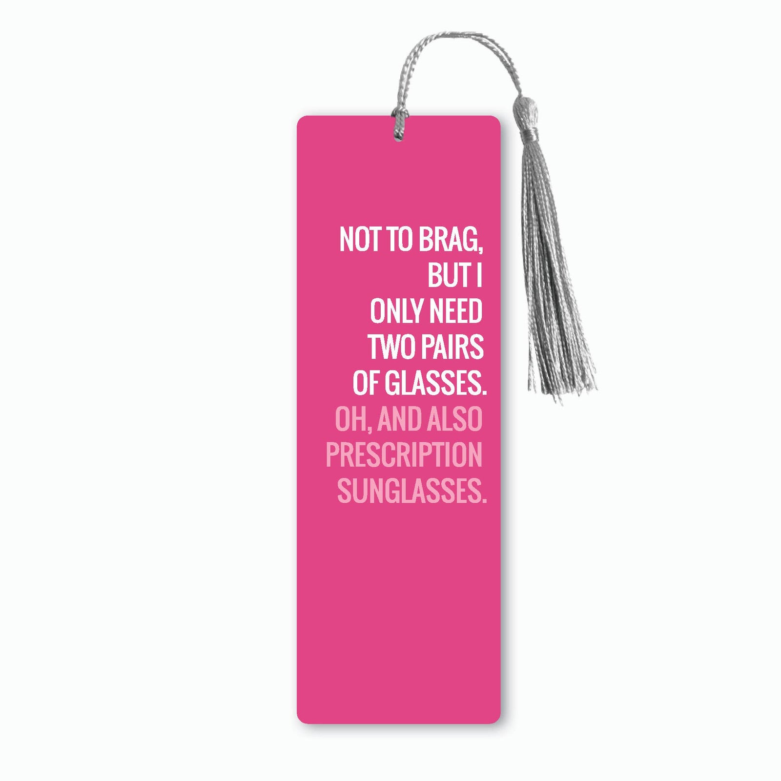 Bookmark – Not to Brag, Glasses
