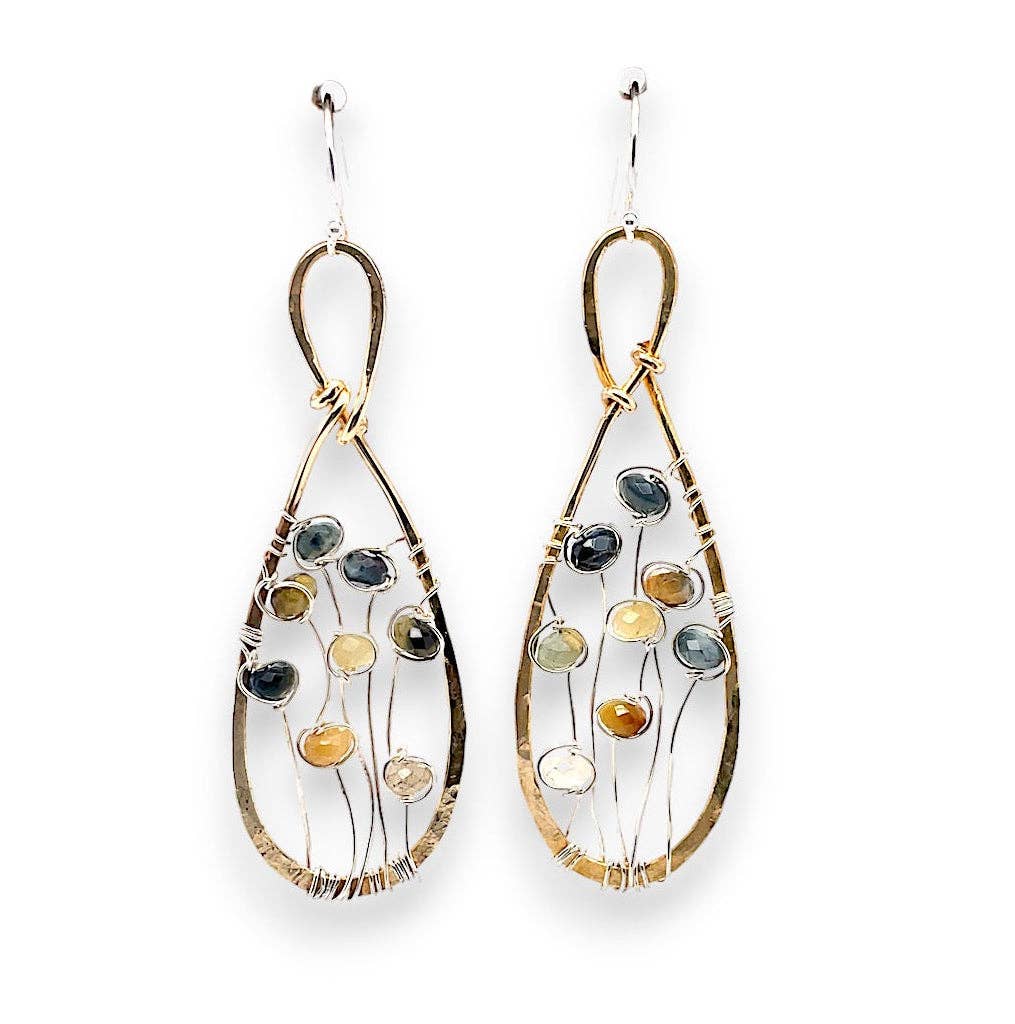 Earrings - Wildflower Cat's Eye