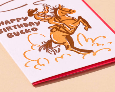 Card - Bday Bucko