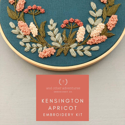 Embroidery Kit - Kensington Apricot