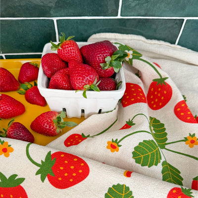Strawberry Tea Towel