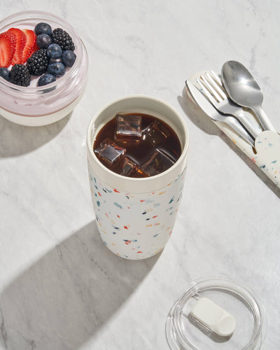 Insulated Ceramic Stainless Steel Tumbler