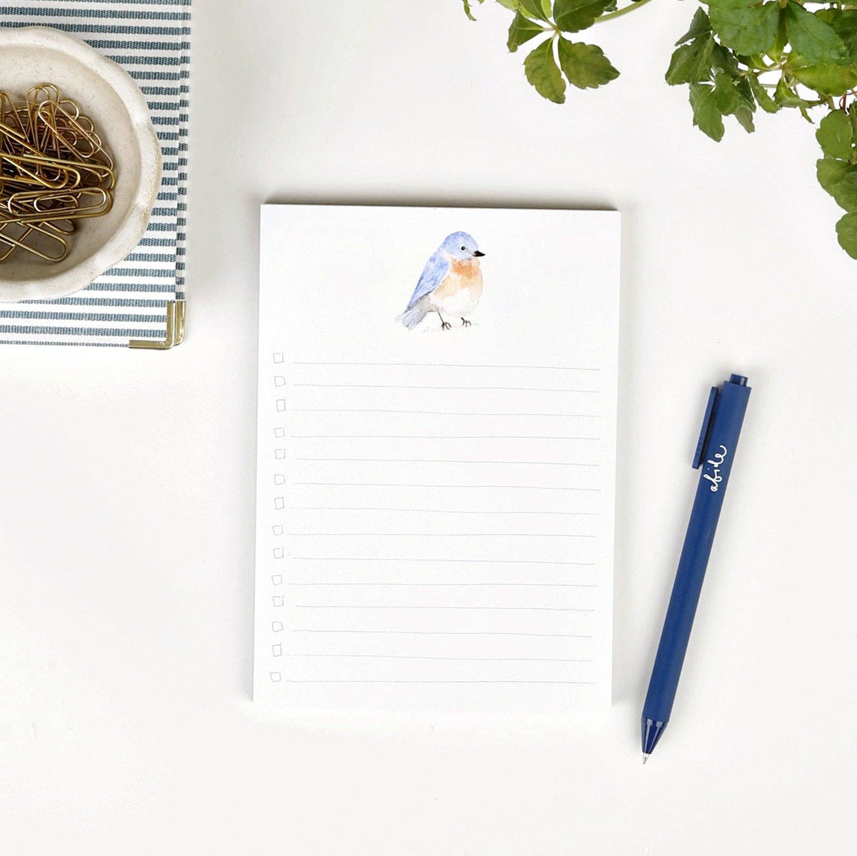 Checklist Notepad - Gingham Mug