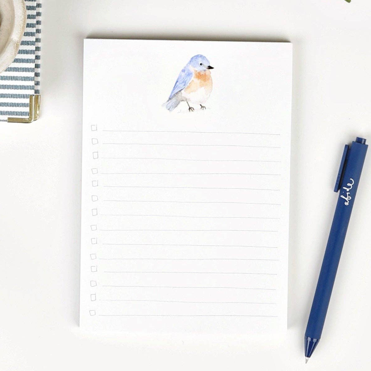 Checklist Notepad - Bluebird