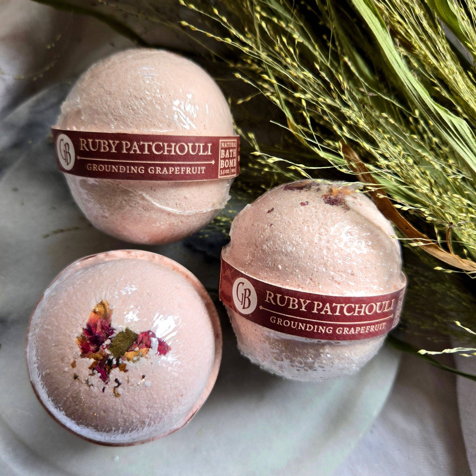 Bath Bomb - Ruby Patchouli