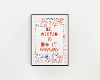 Card - Be Afraid and Do it Anyway
