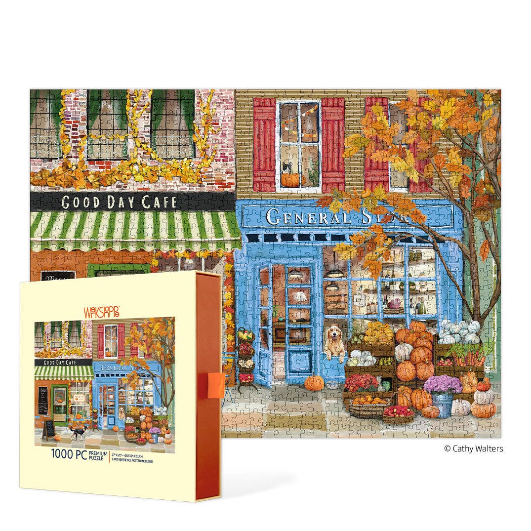 Jigsaw Puzzle - 1000 Piece - Autumn On Main