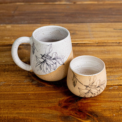 Mug - Ceramic Flower
