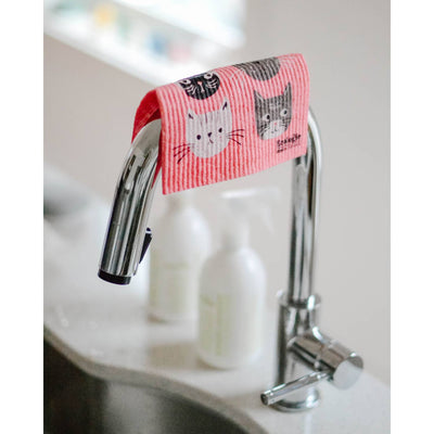 Swedish Dishcloth - Cats Meow