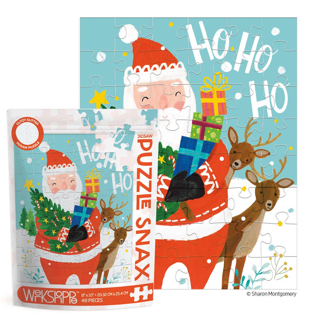 Jigsaw Puzzle - 48 Piece - Ho Ho Ho Santa