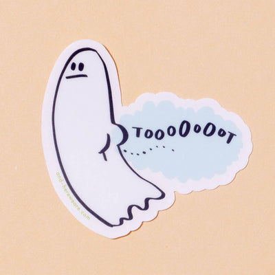 Sticker—Tootin' Ghost